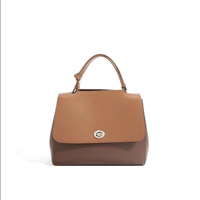 Bolso bandolera de cuero genuino